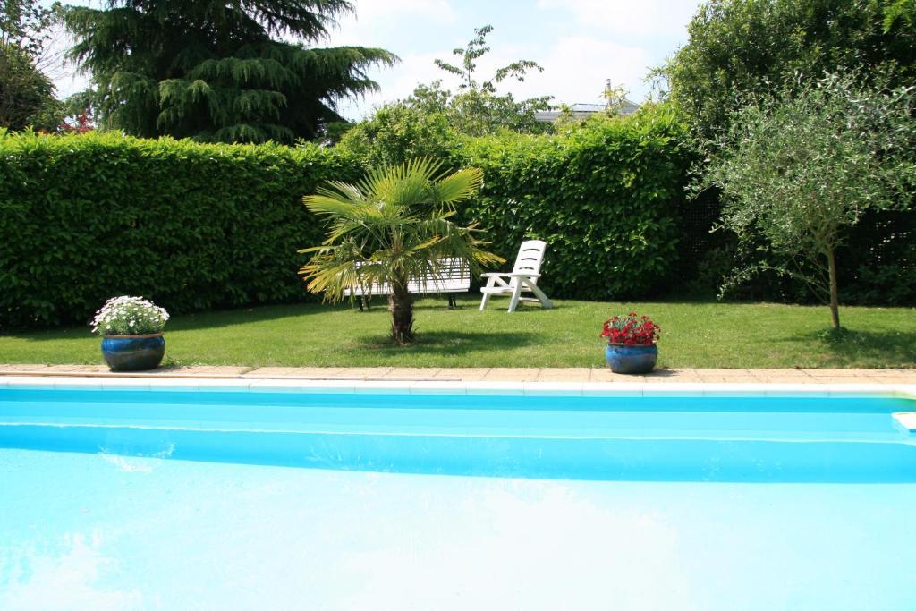 Les Hibiscus Bed and Breakfast Maisons-Laffitte Eksteriør billede